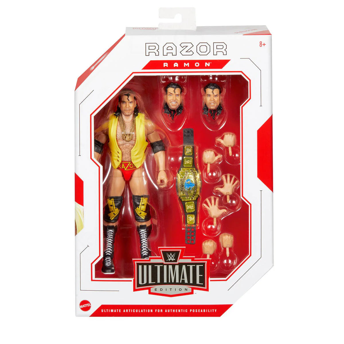 Razor Ramon WWE Ultimate Edition 16 Action Figure