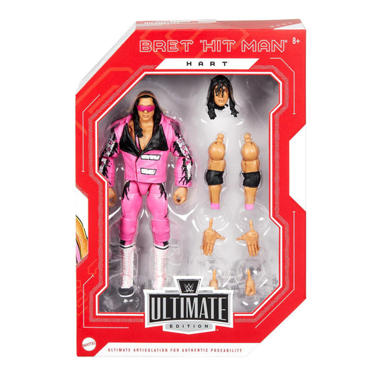 Bret Hitman Hart WWE Ultimate Edition Legends Exclusive Action Figure