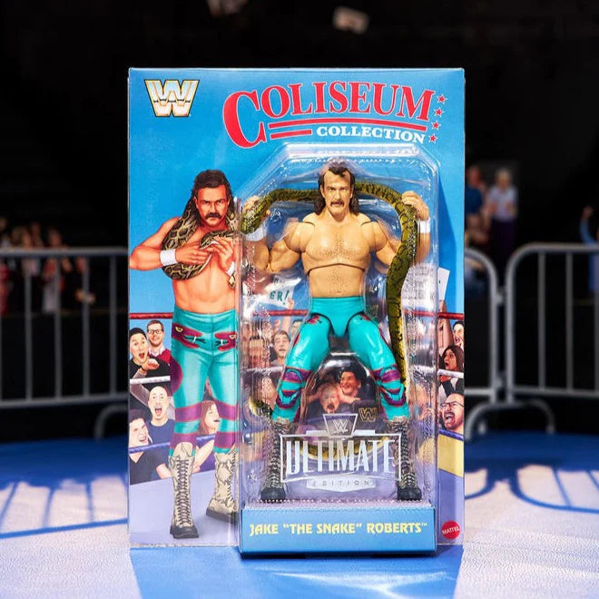 Jake The Snake Roberts WWE Coliseum Collection Ultimate Edition Action Figure