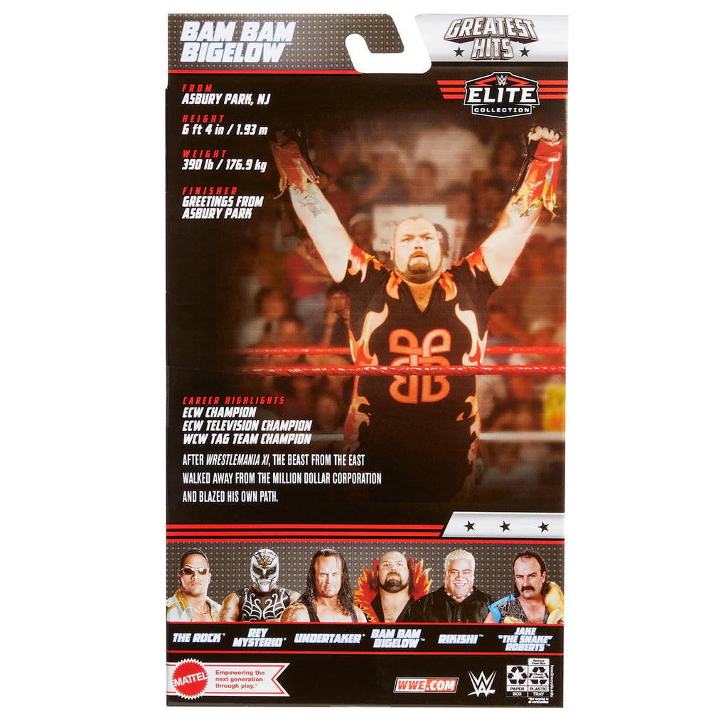 Bam Bam Bigelow WWE Elite Greatest Hits Action Figure Mattel