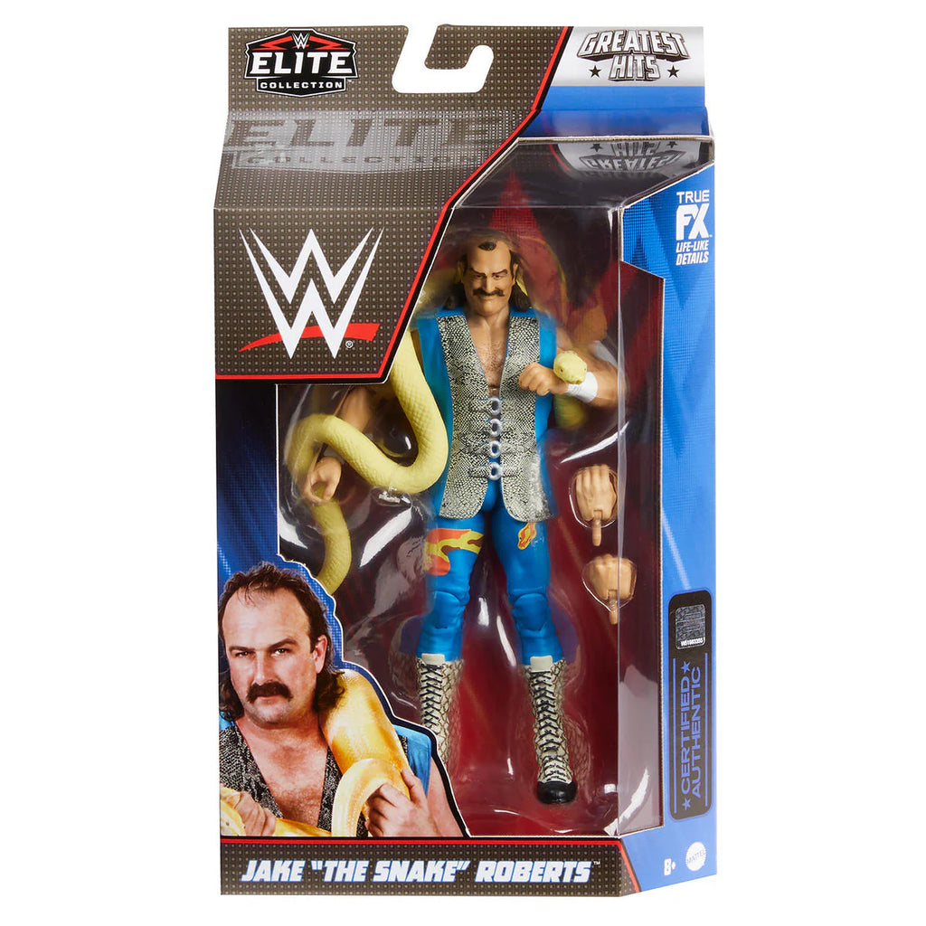Jake The Snake Roberts WWE Elite Greatest Hits Action Figure Mattel