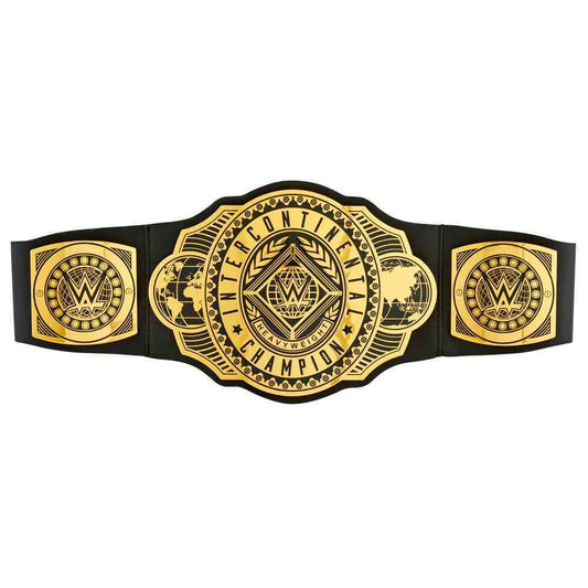 OUT OF BOX WWE Intercontinental Championship Kids Title Belt Roleplay Toy Adjustable