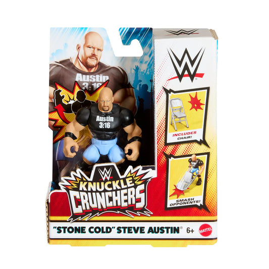 Stone Cold Steve Austin - WWE Knuckle Crunchers Action Figure