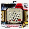 WWE Championship Toy Title Belt Adjustable for Roleplay Adjustable Mattel
