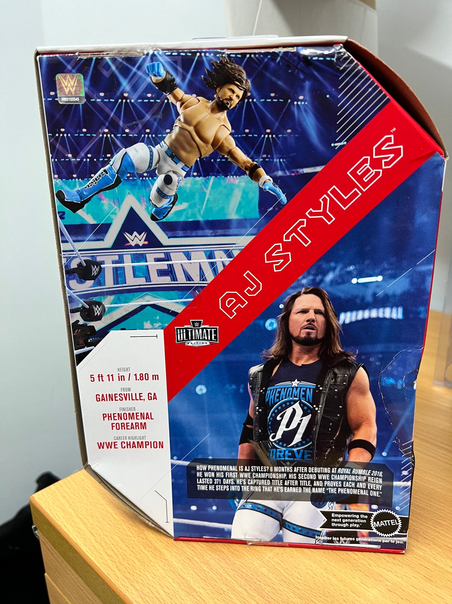 DMG BOX AJ Styles - WWE Ultimate Edition 16 Action Figure