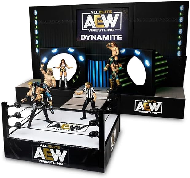 AEW Pop Up Entrance Stage Action Figures Playset