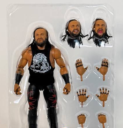WWE Smackdown Scale Ring Playset Jacob Fatu Ultimate Edition Figure