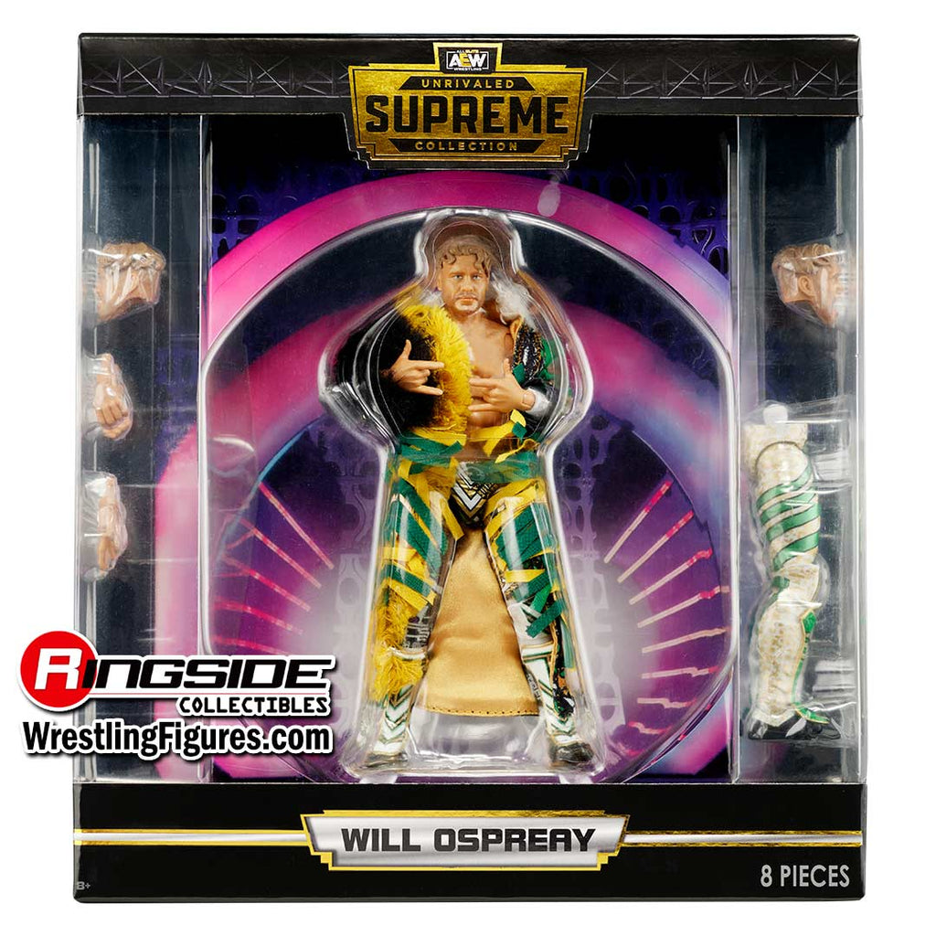 Will Ospreay AEW Supreme Action Figure Scale WWE