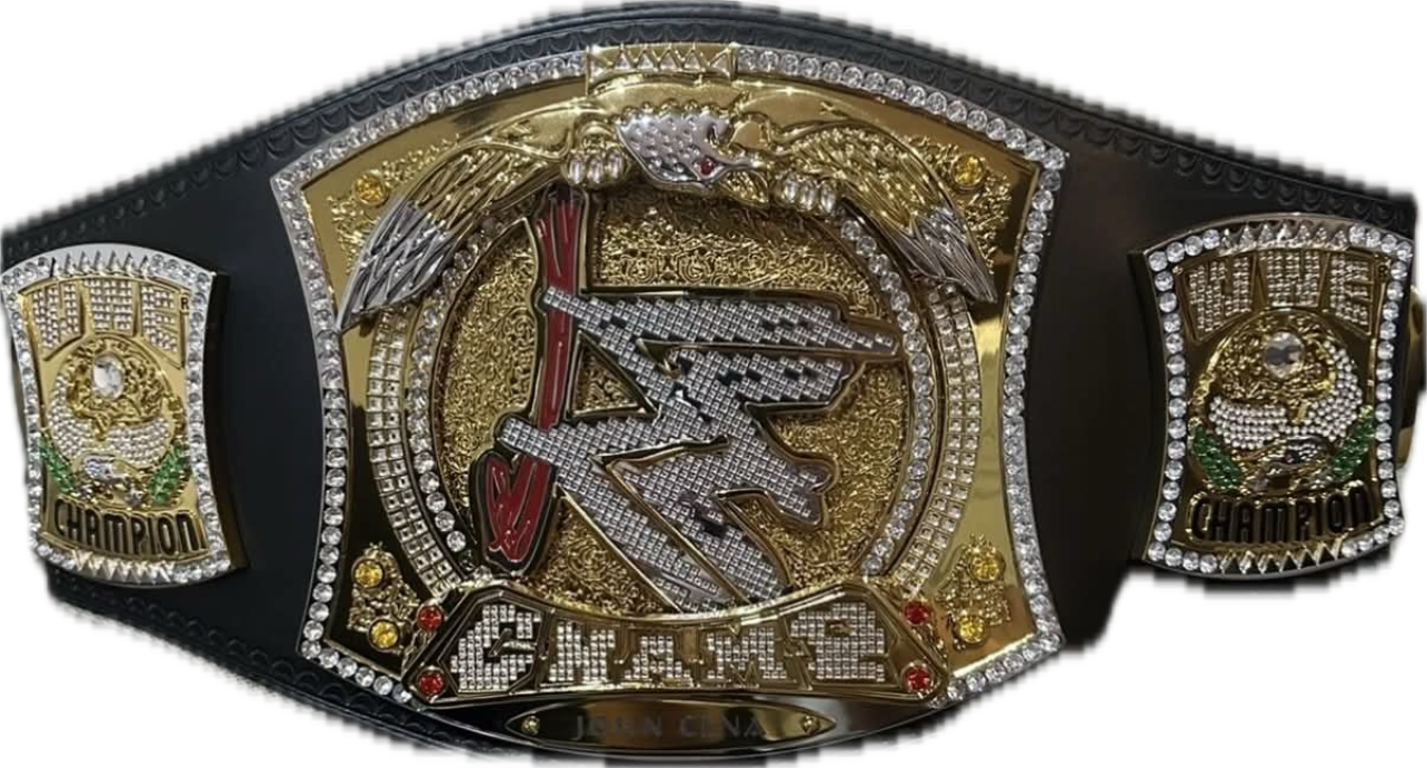 John Cena WWE Championship Spinner Belt Authentic Replica WWE Shop