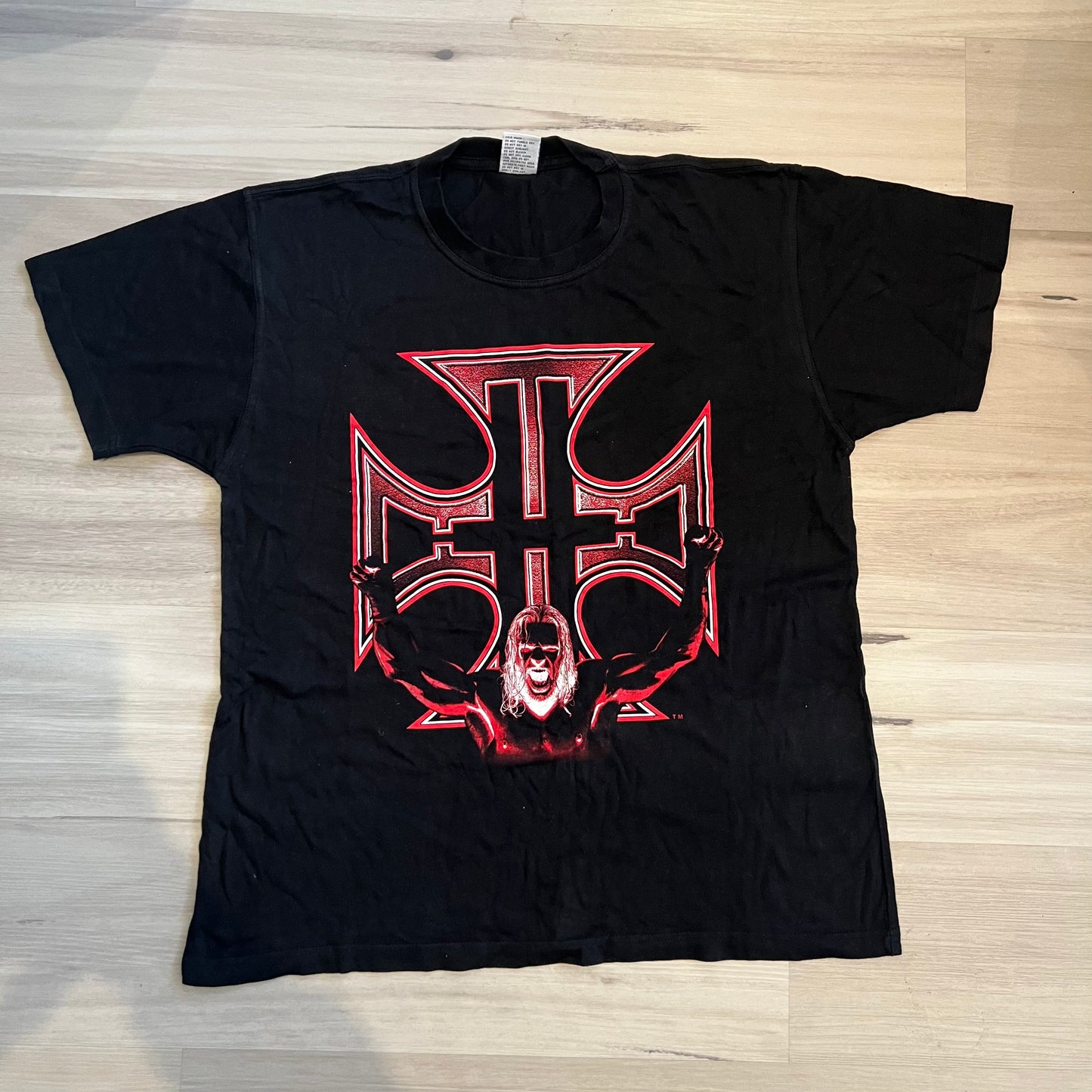 Triple H Shirt - WWE 2004 Wrestlemania 21 Size Medium Bring The Hammer Down Retro
