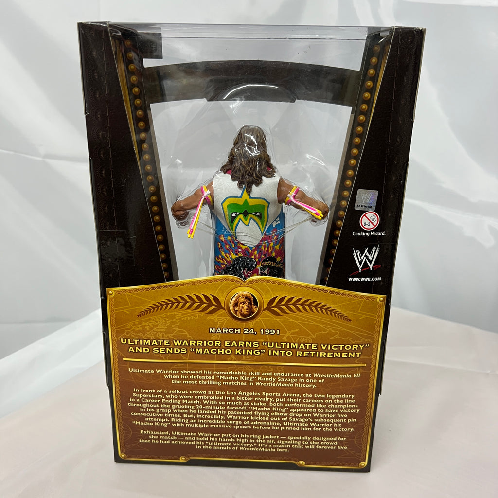 Ultimate Warrior Wrestlemania VII WWE Elite Defining Moments Action Figure Mattel