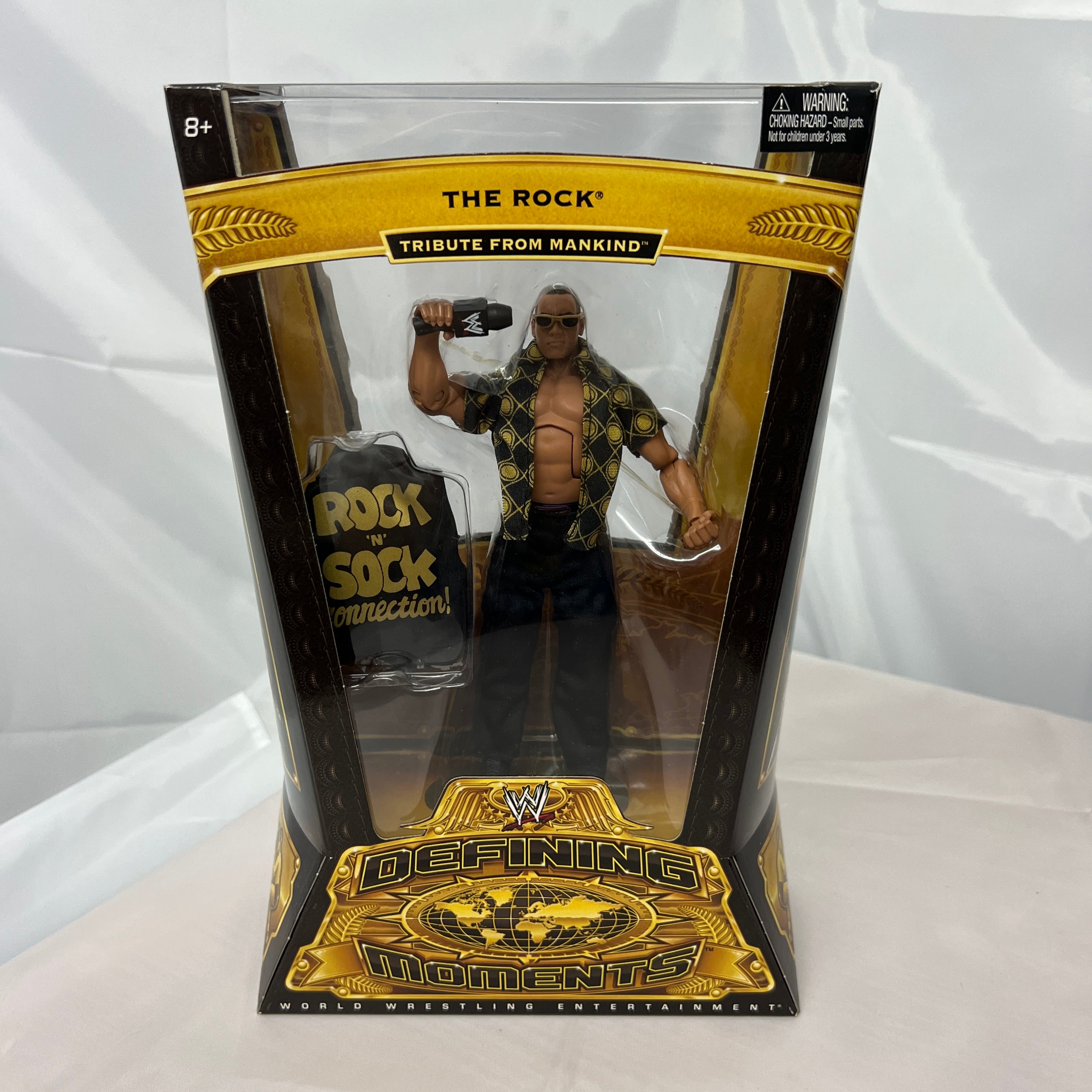 The Rock WWE Elite Defining Moments Action Figure Mattel