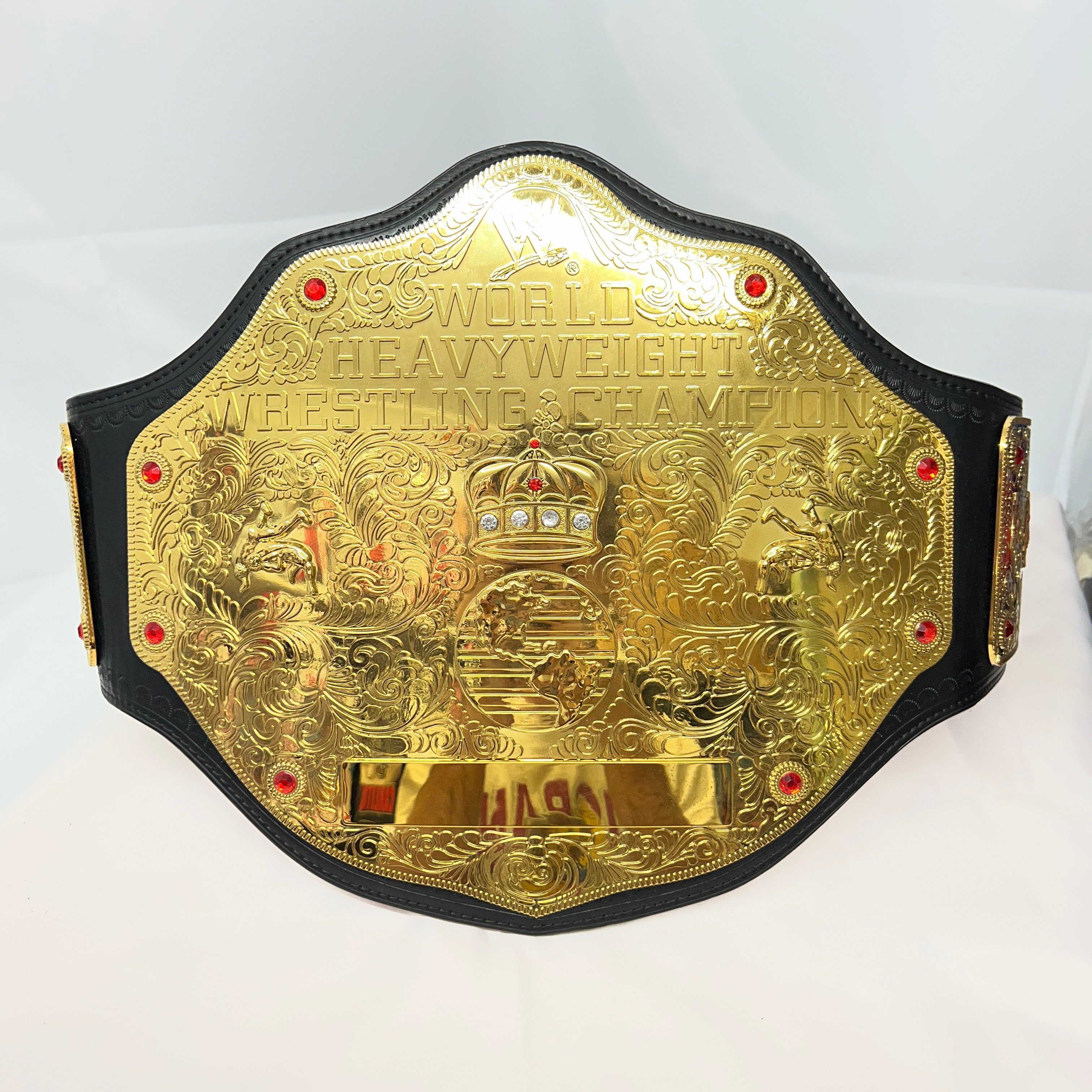 WWE World Heavyweight 2002 Retro Championship Commerative Title Belt WWE Authentic