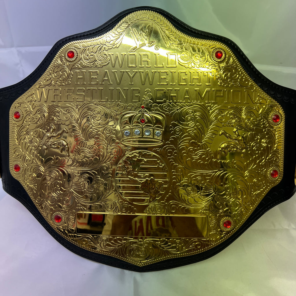 WWE World Heavyweight 2002 Retro Championship Commerative Title Belt WWE Authentic