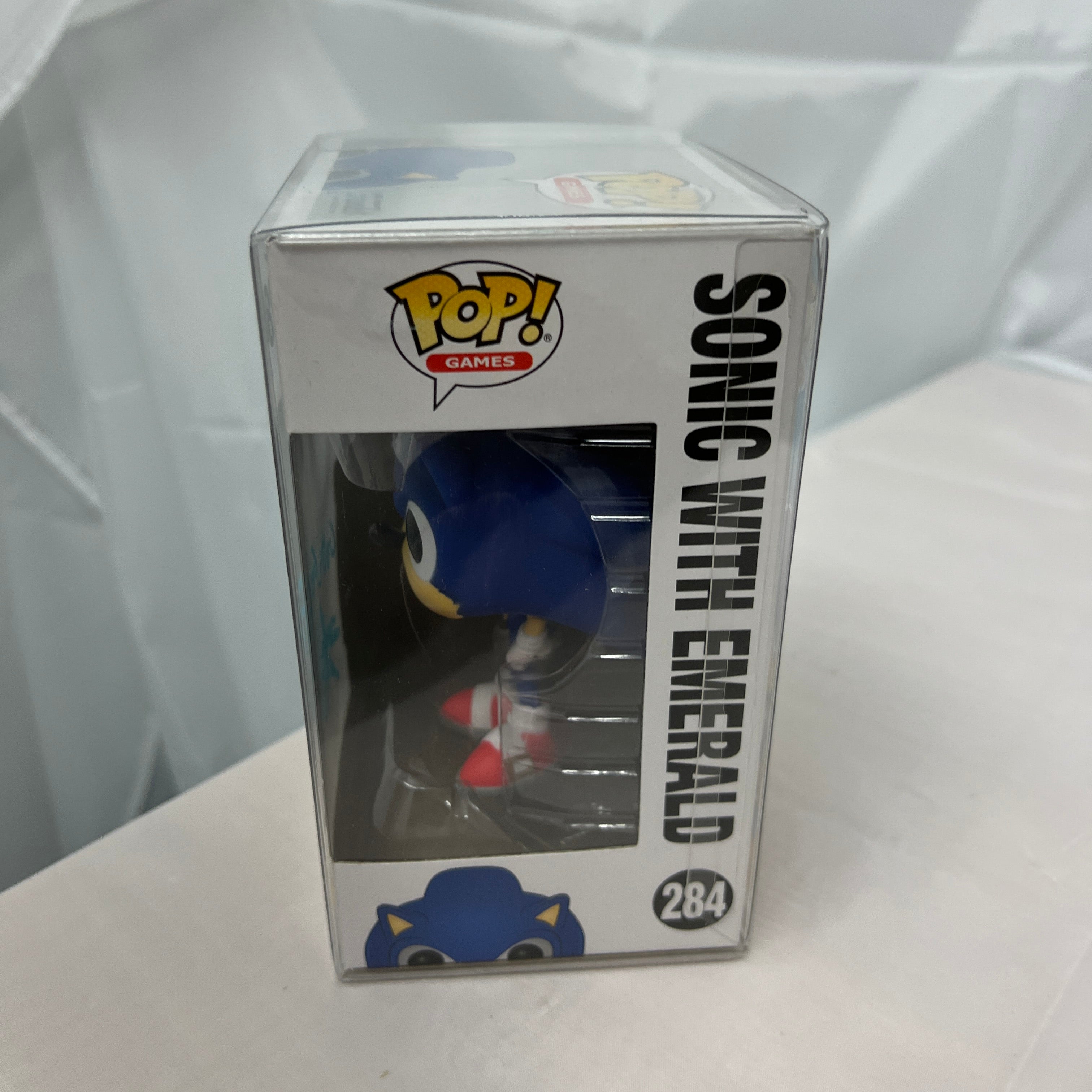 Sonic Ben Schwartz Funko Pop 284 Signed Autographed Action Figure Collectable