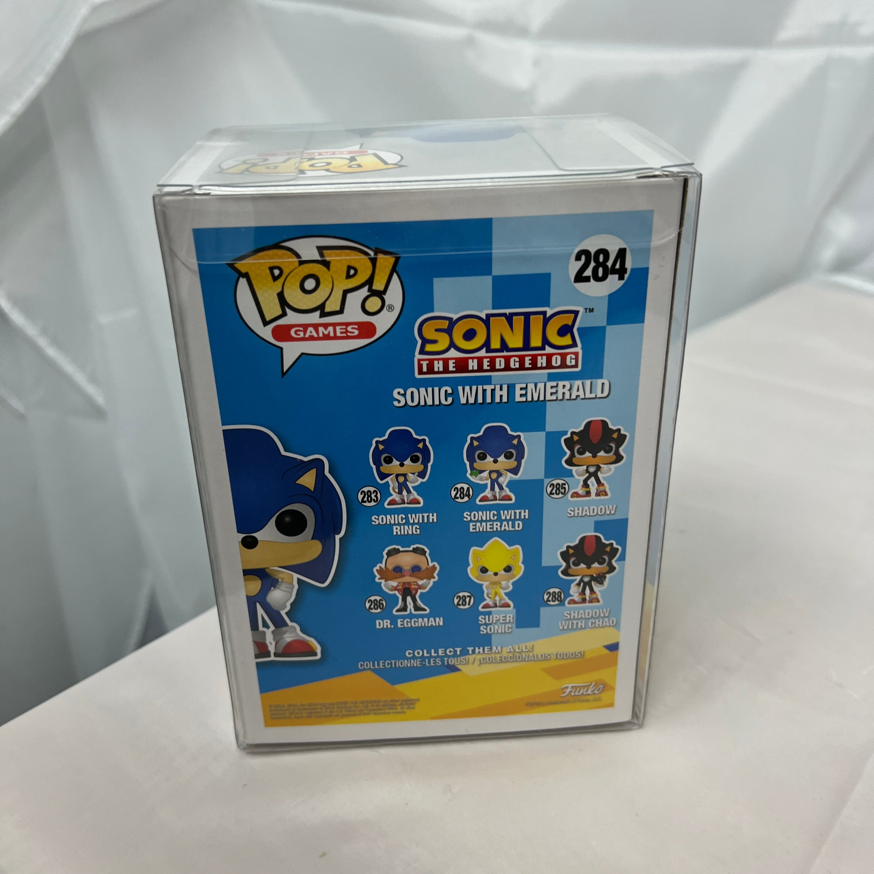 Sonic Ben Schwartz Funko Pop 284 Signed Autographed Action Figure Collectable