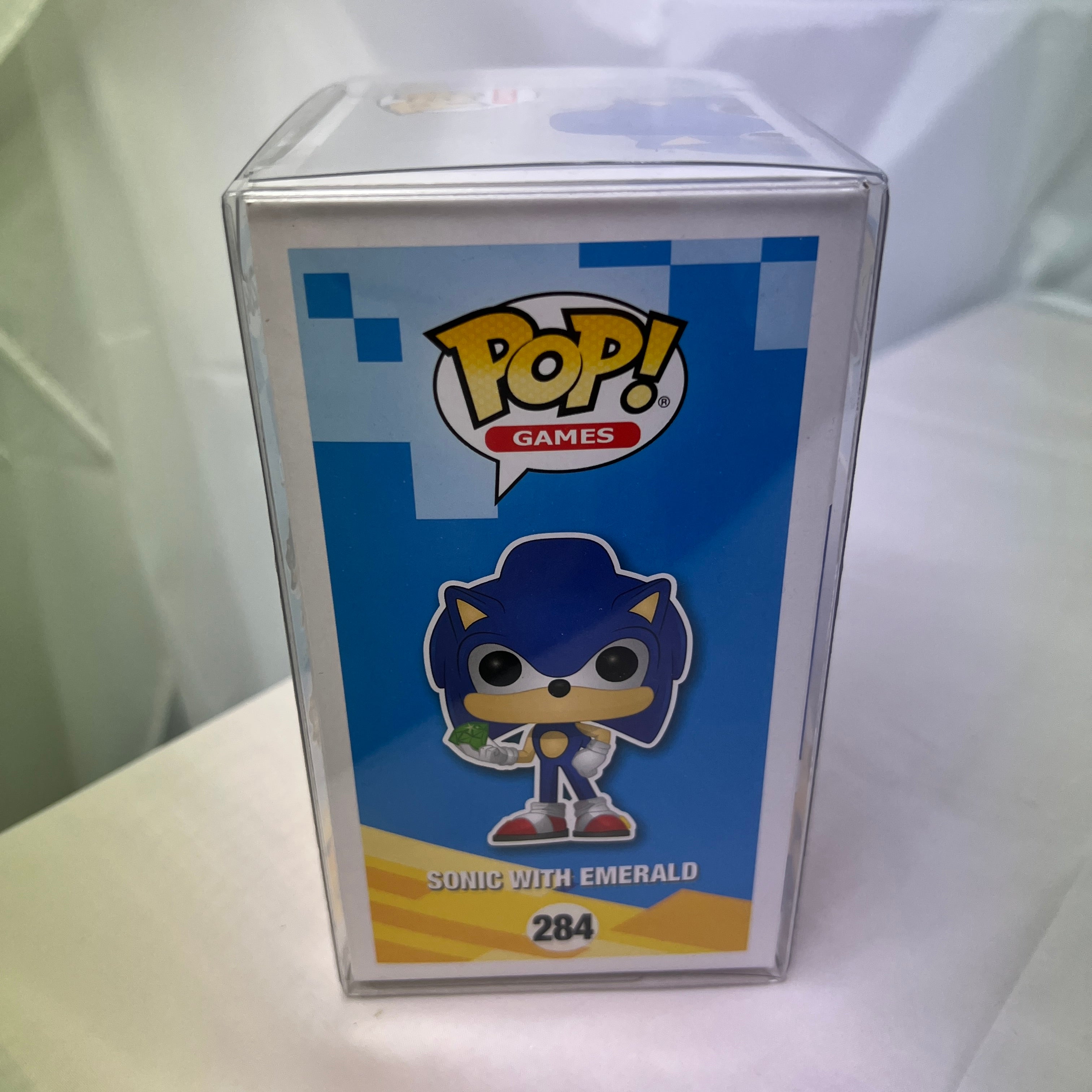 Sonic Ben Schwartz Funko Pop 284 Signed Autographed Action Figure Collectable