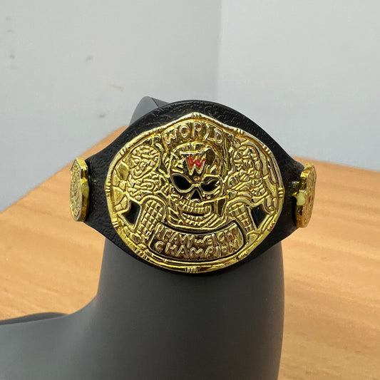 Smoking Skull Title Belt for Stone Cold Steve Austin Championship - WWE Title Belt Loose Action Figure Accessory