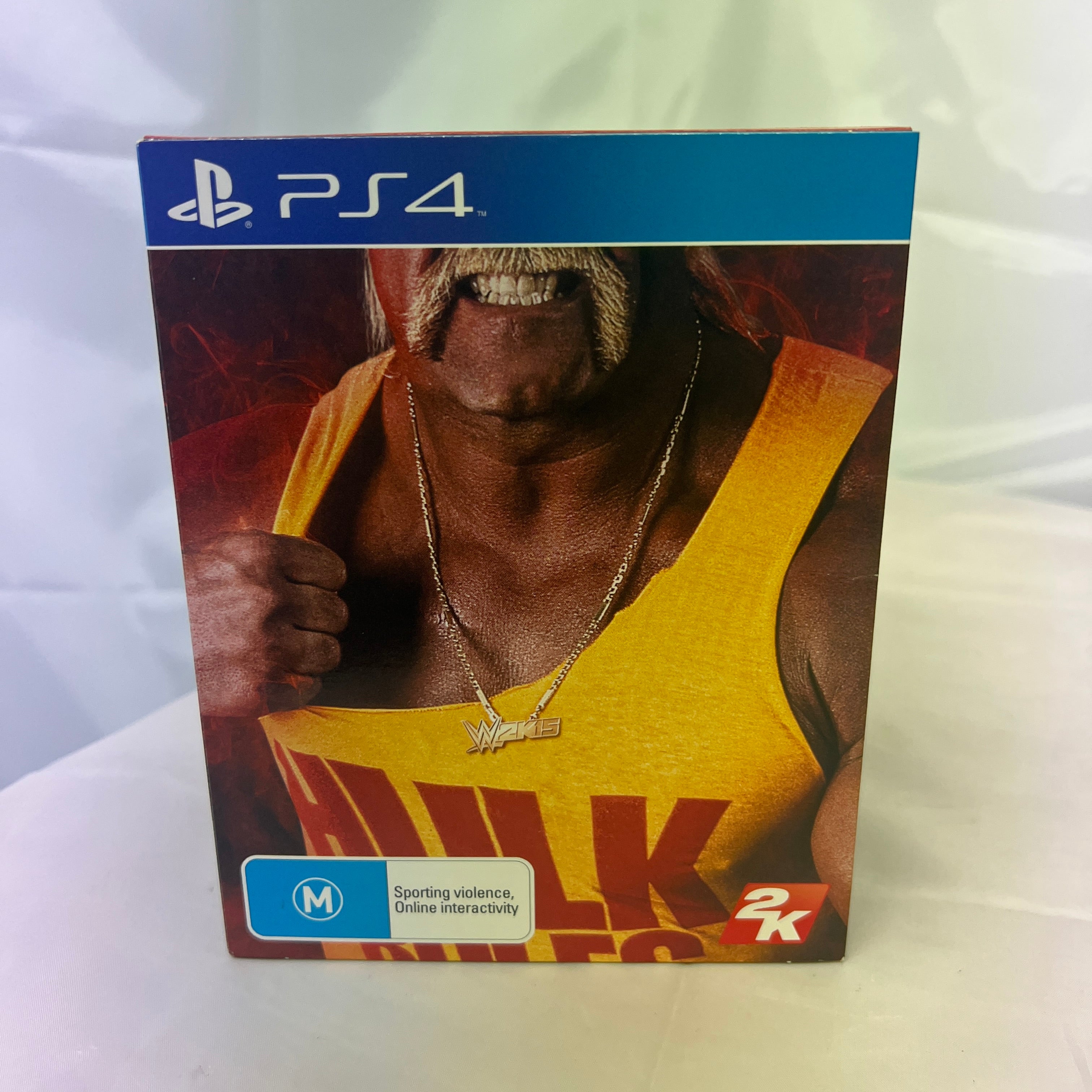WWE 2K15 Hulkamania Edition Sony PlayStation 4 Signed by Hulk Hogan - AUS PAL