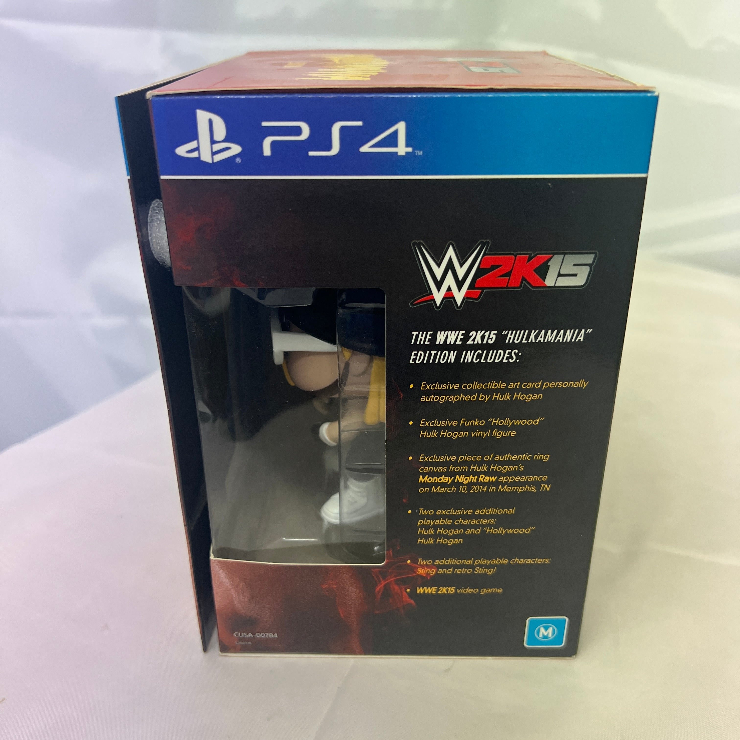 WWE 2K15 Hulkamania Edition Sony PlayStation 4 Signed by Hulk Hogan - AUS PAL