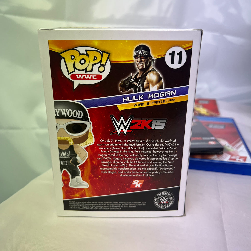 WWE 2K15 Hulkamania Edition Sony PlayStation 4 Signed by Hulk Hogan - AUS PAL