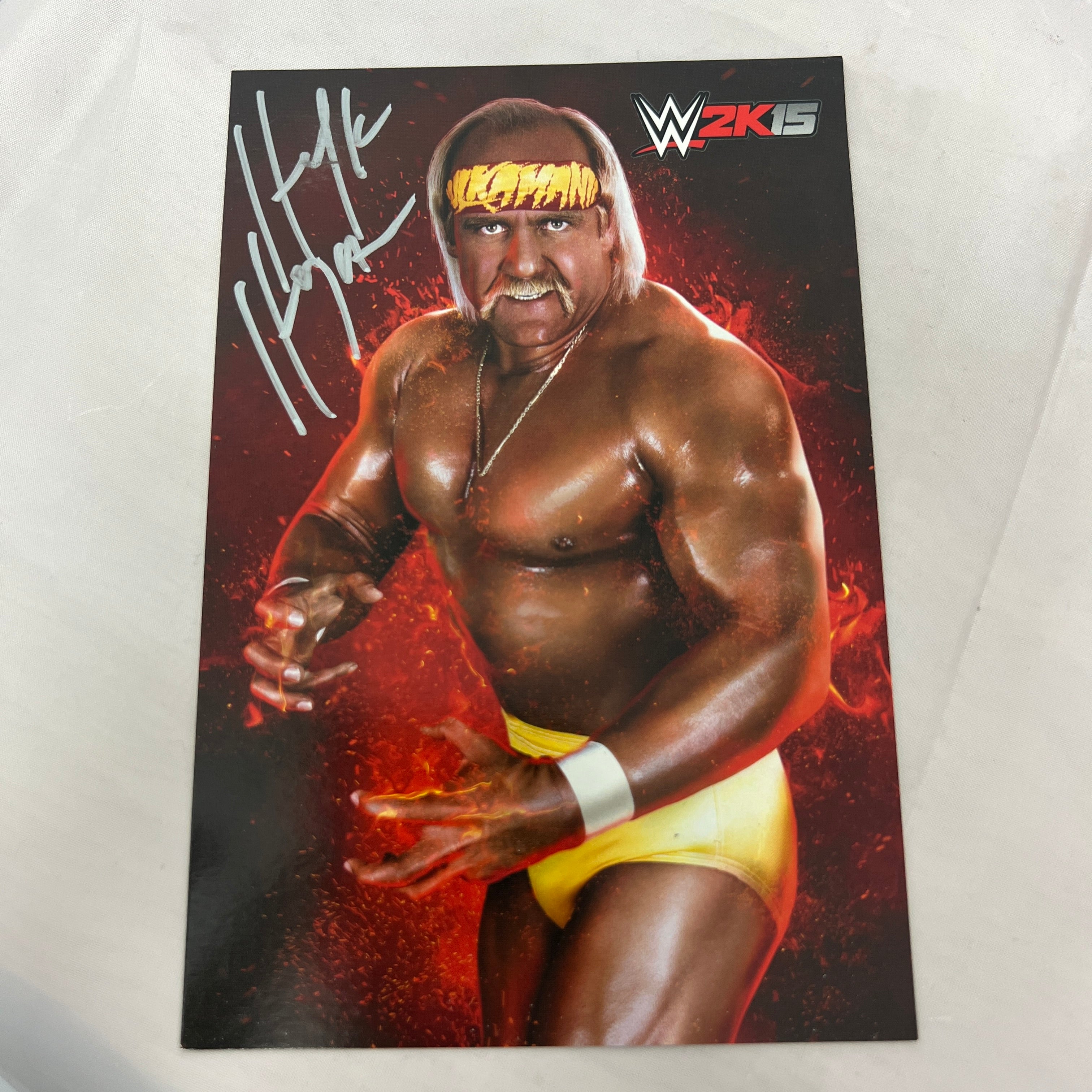 WWE 2K15 Hulkamania Edition Sony PlayStation 4 Signed by Hulk Hogan - AUS PAL