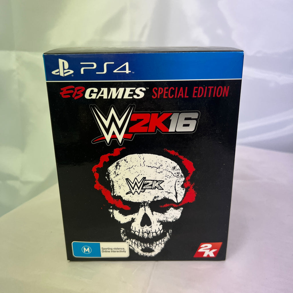 WWE 2K16 Special Edition PS4 EB Games Stone Cold Steve Austin - AUS PAL