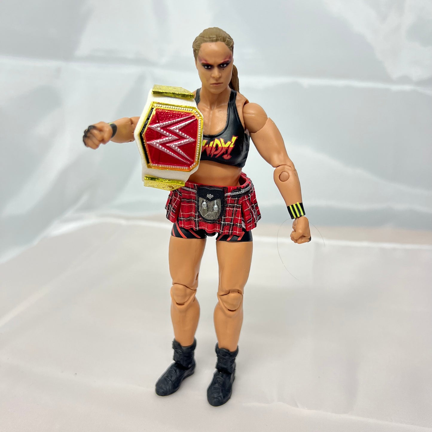 Ronda Rousey with belt - WWE Elite 77 Loose Action Figure Mattel WWE