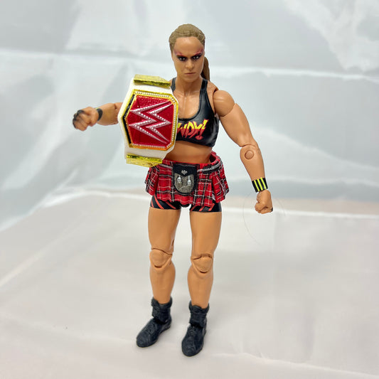 Ronda Rousey with belt - WWE Elite 77 Loose Action Figure Mattel WWE