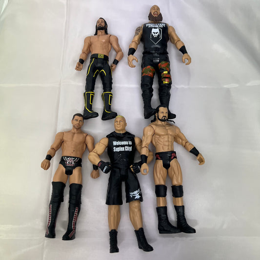 Bundle of 5 Action Figures 4 - WWE Loose Action Figure Mattel WWE