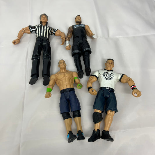 Broken Figure Bundle of 4 - WWE Loose Action Figures Mattel WWE