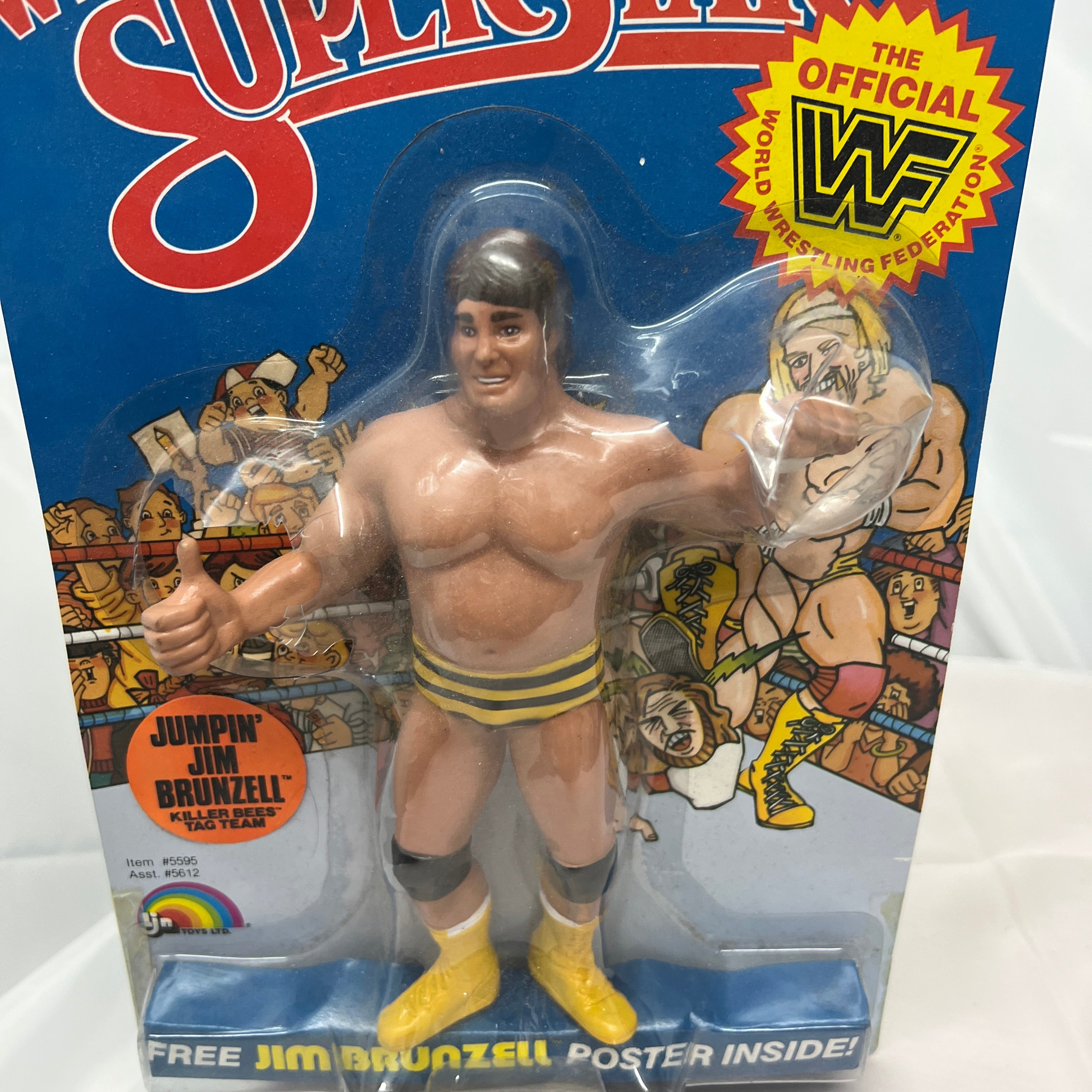 Jim Brunzell The Killer Bees (1987 Series 4) LJN 8