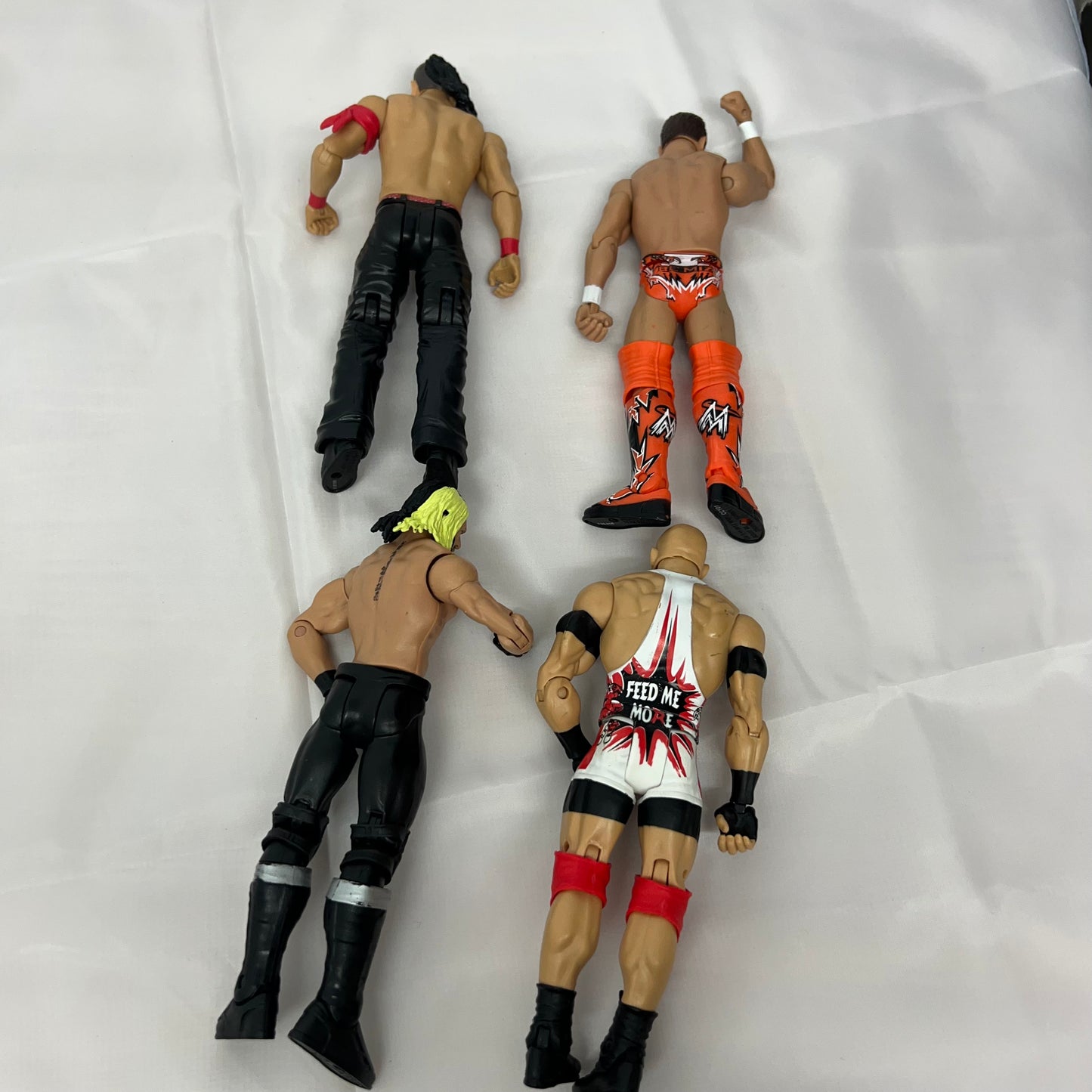 Bundle of 4 Action Figures 6 - WWE Loose Action Figure Mattel WWE