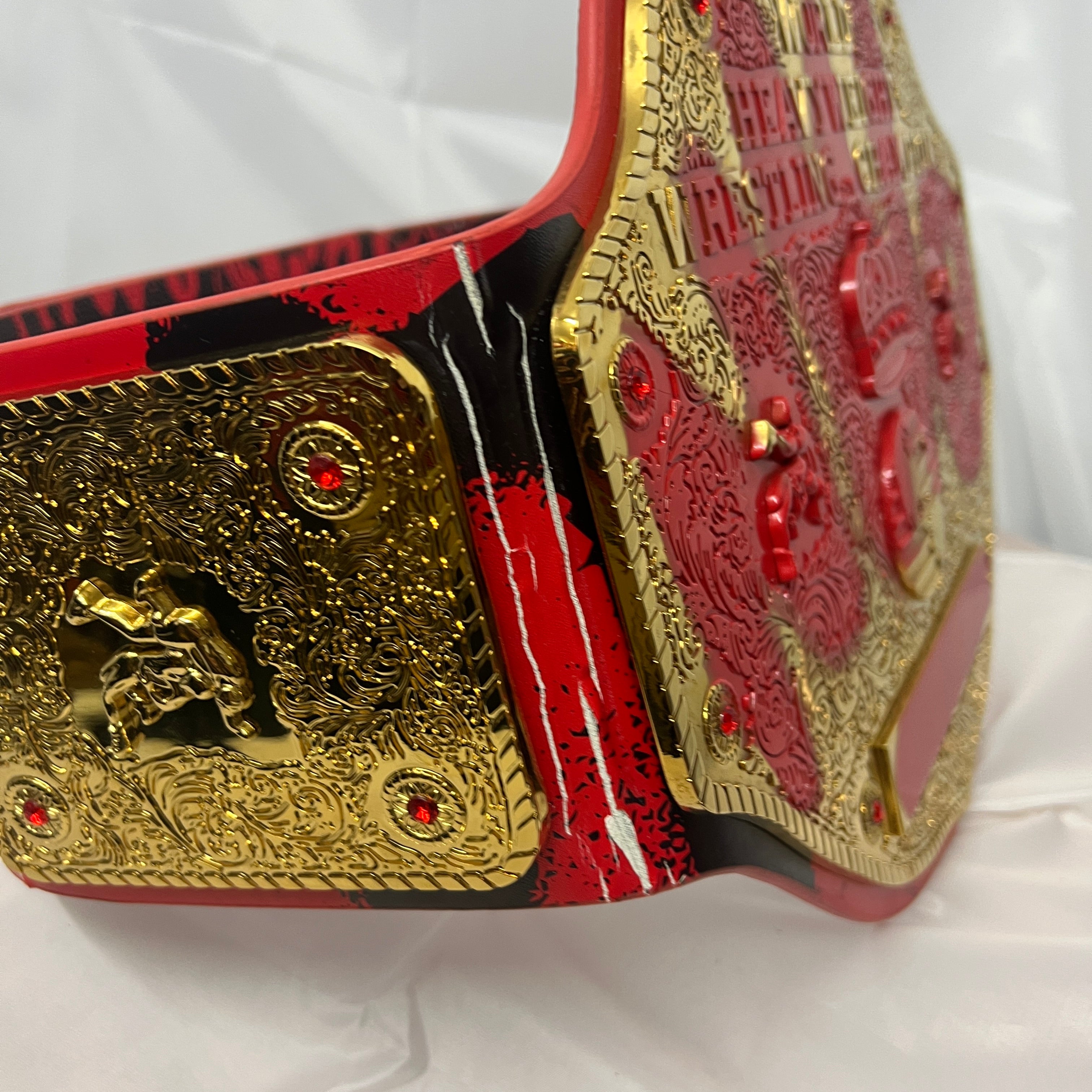 WWE NWO Wolfpac Red Replica Title Belt Championship WCW WWE Shop Official