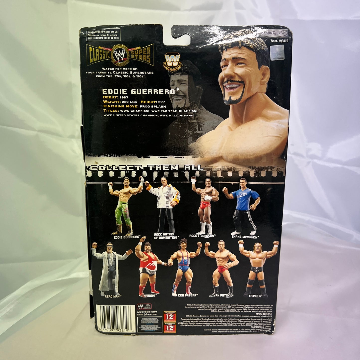 Eddie Guerrero WWE Classic Superstars Action Figure Jakks Series 17