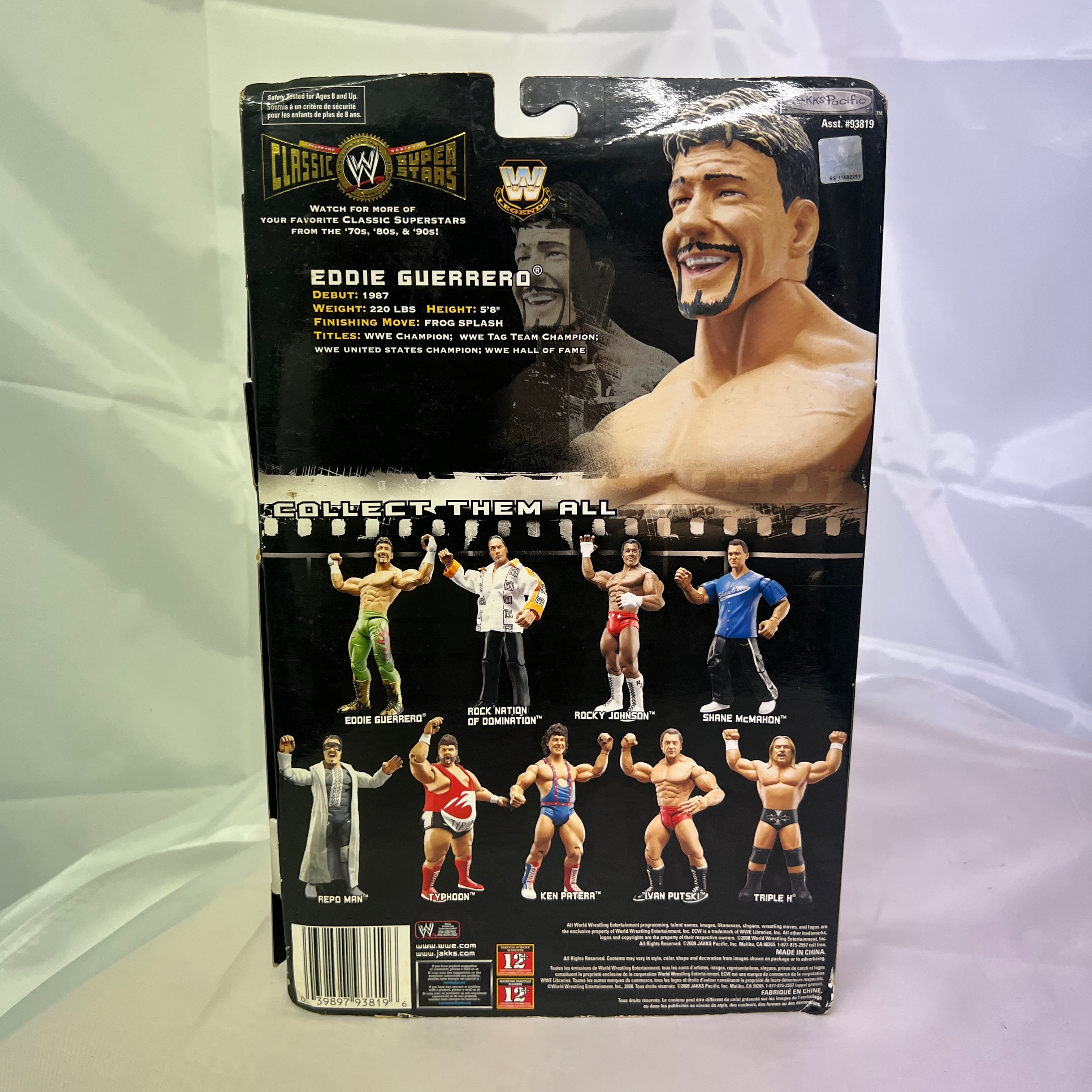 Eddie Guerrero WWE Classic Superstars Action Figure Jakks Series 17