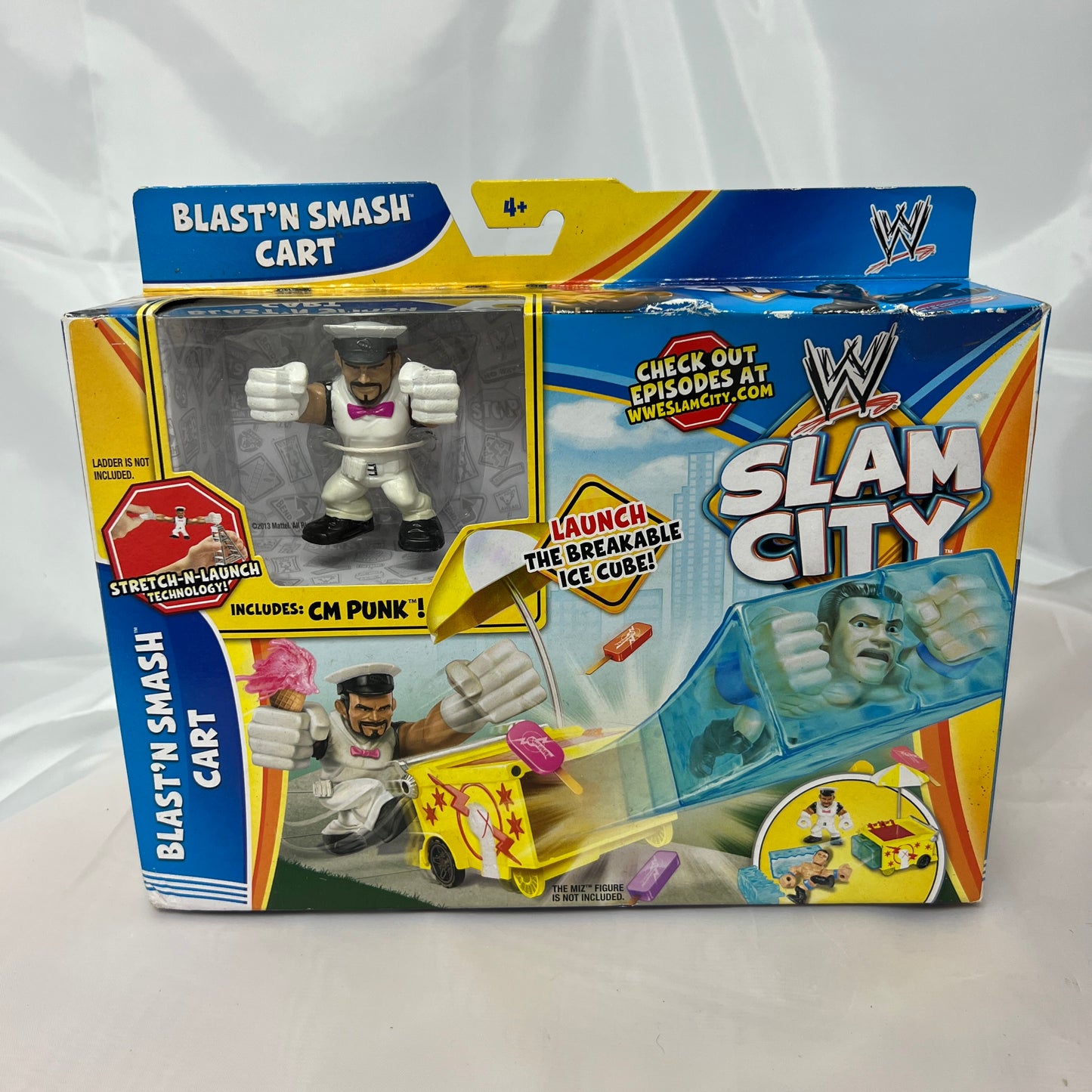WWE Slam City Blast N Smash Cart Playset Action Figure Wrestling
