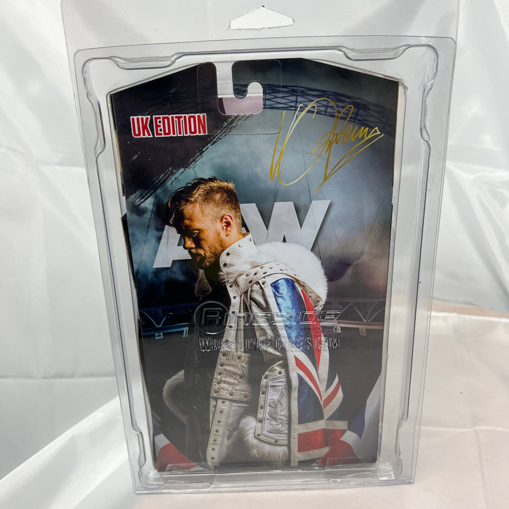 Will Osprey AEW Unrivaled Wembley UK 3000 Exclusive Action Figure Scale WWE