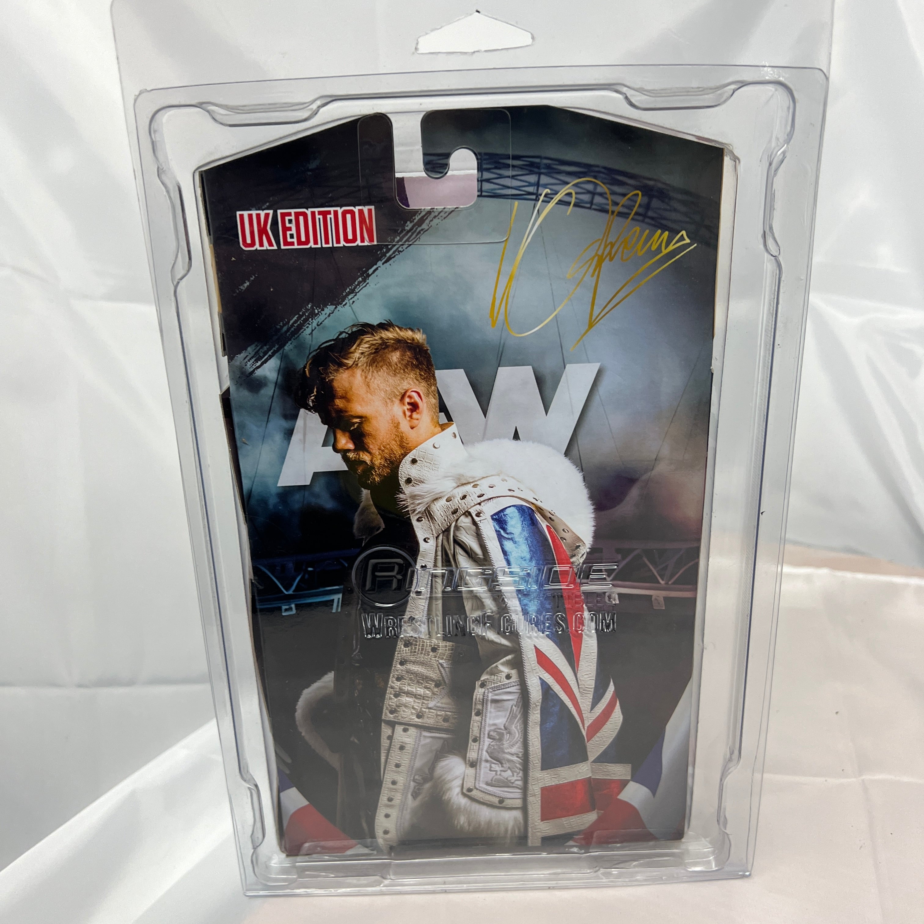 Will Osprey AEW Unrivaled Wembley UK 3000 Exclusive Action Figure Scale WWE