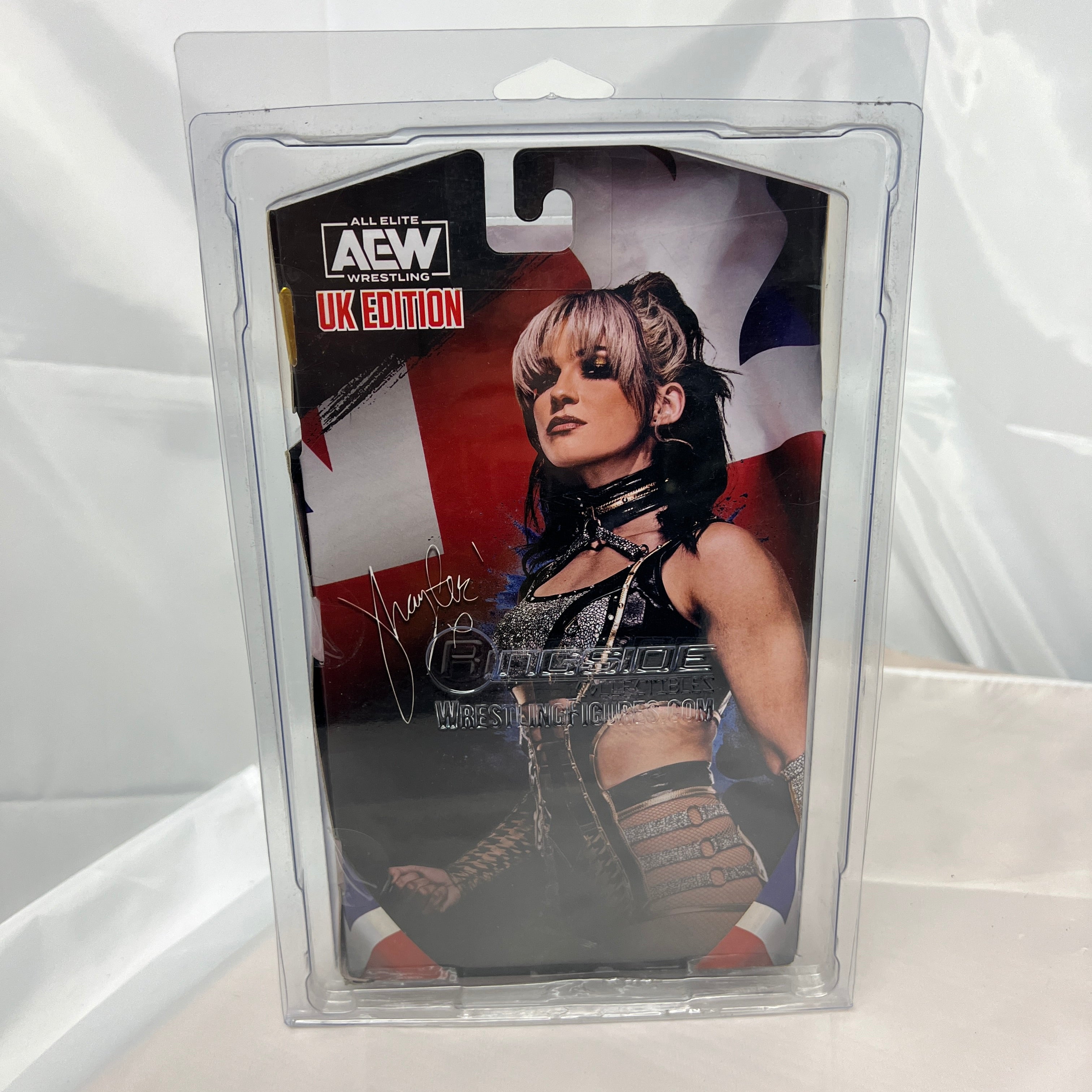 Jamie Hayter AEW Unrivaled Wembley UK 1000 Exclusive Action Figure Scale WWE