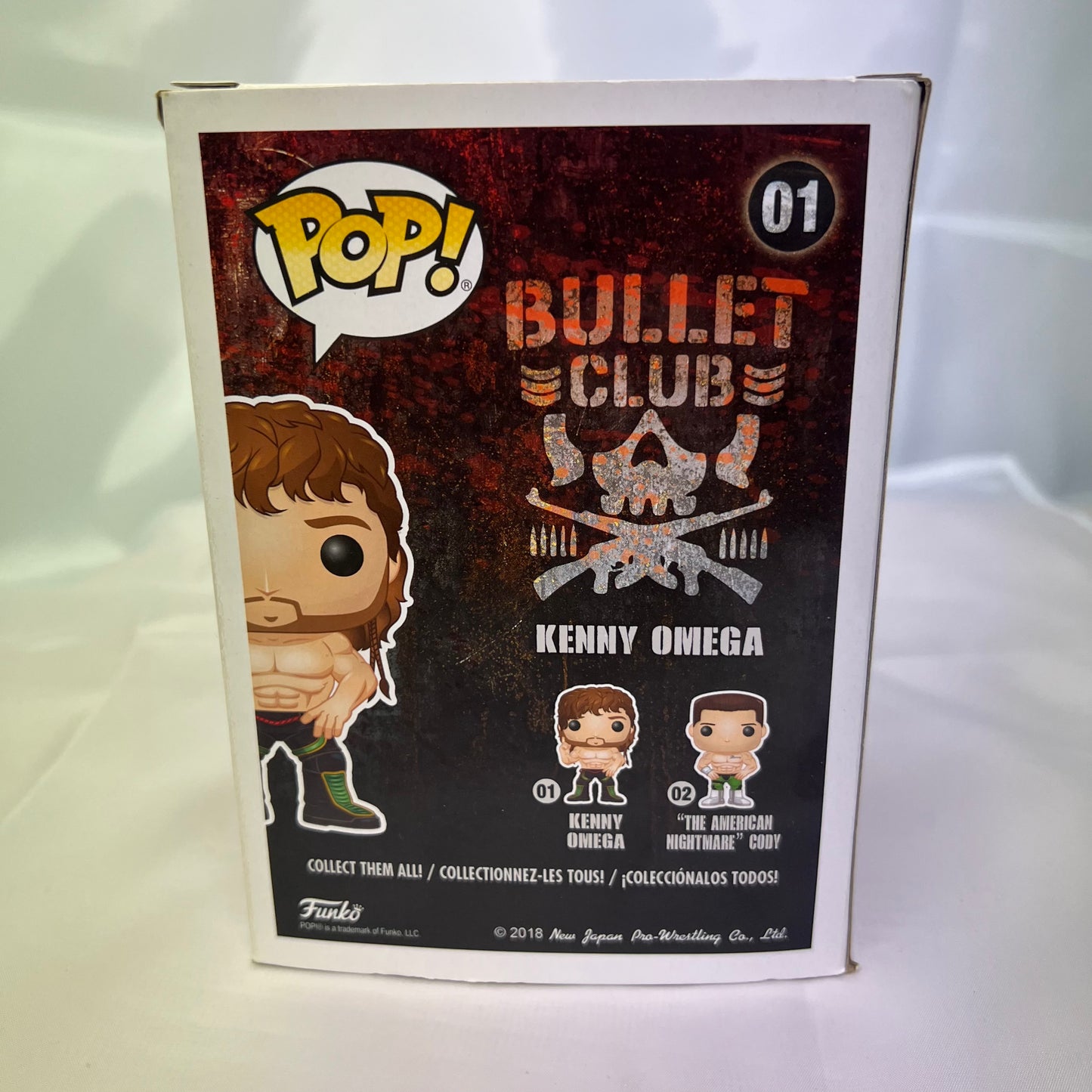 Kenny Omega - AEW NJPW Pop Vinyl New In Box