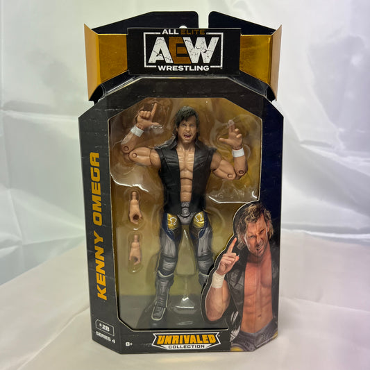 Kenny Omega - AEW Unrivaled Series 4 Action Figure - Scale WWE
