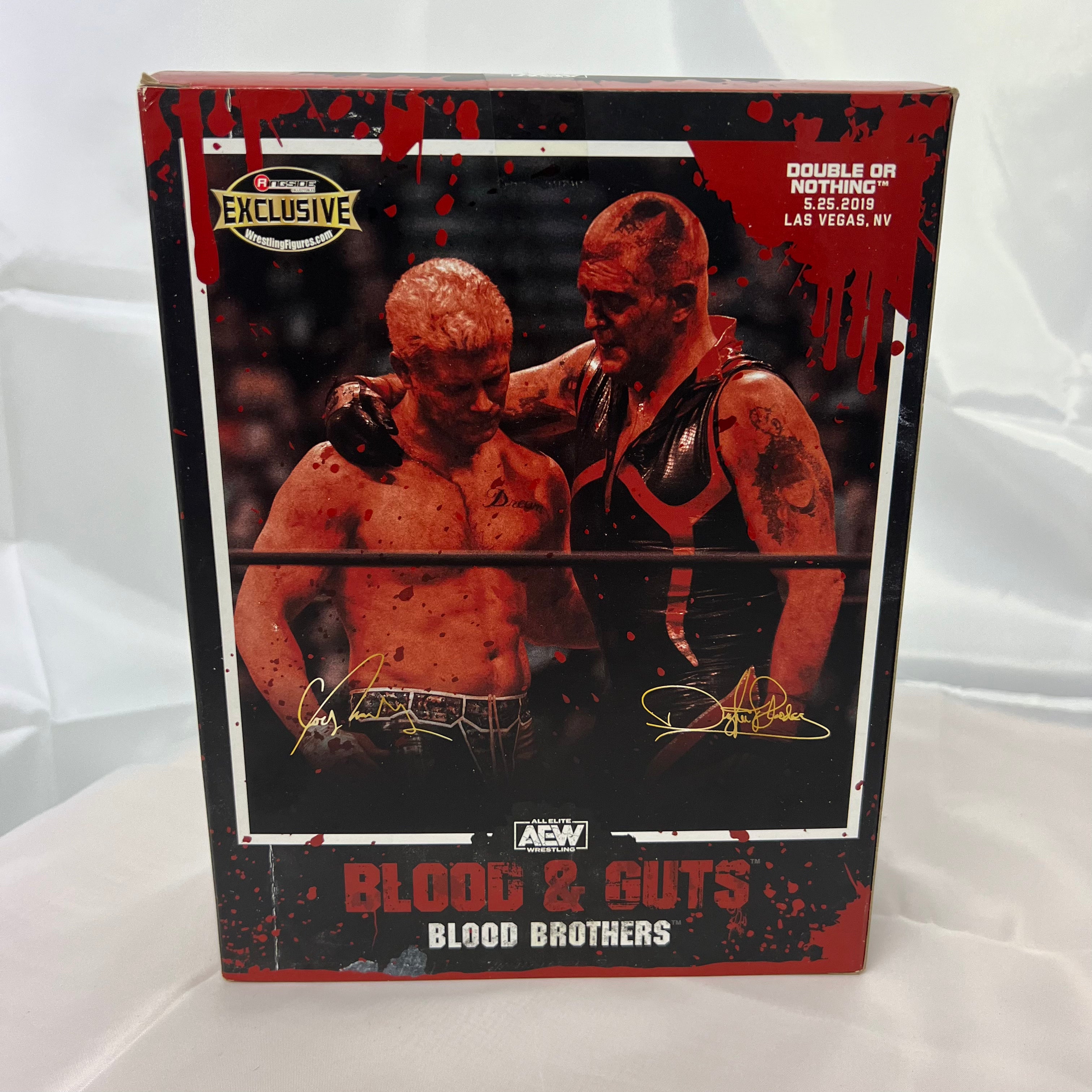 Blood Brothers Cody Dustin Rhodes AEW Unrivaled Exclusive Action Figures WWE