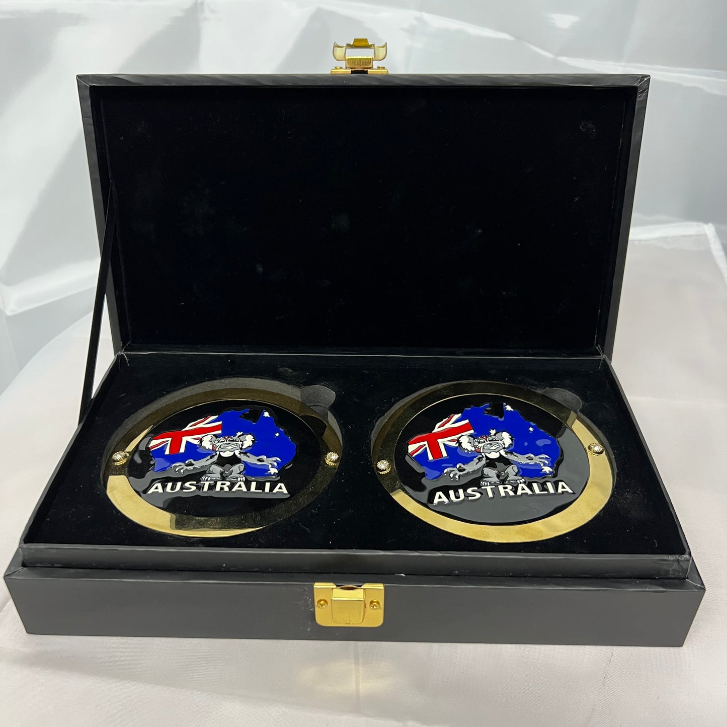 WWE Australia Side Plates WWE Shop Authentic Official for Replica Belts
