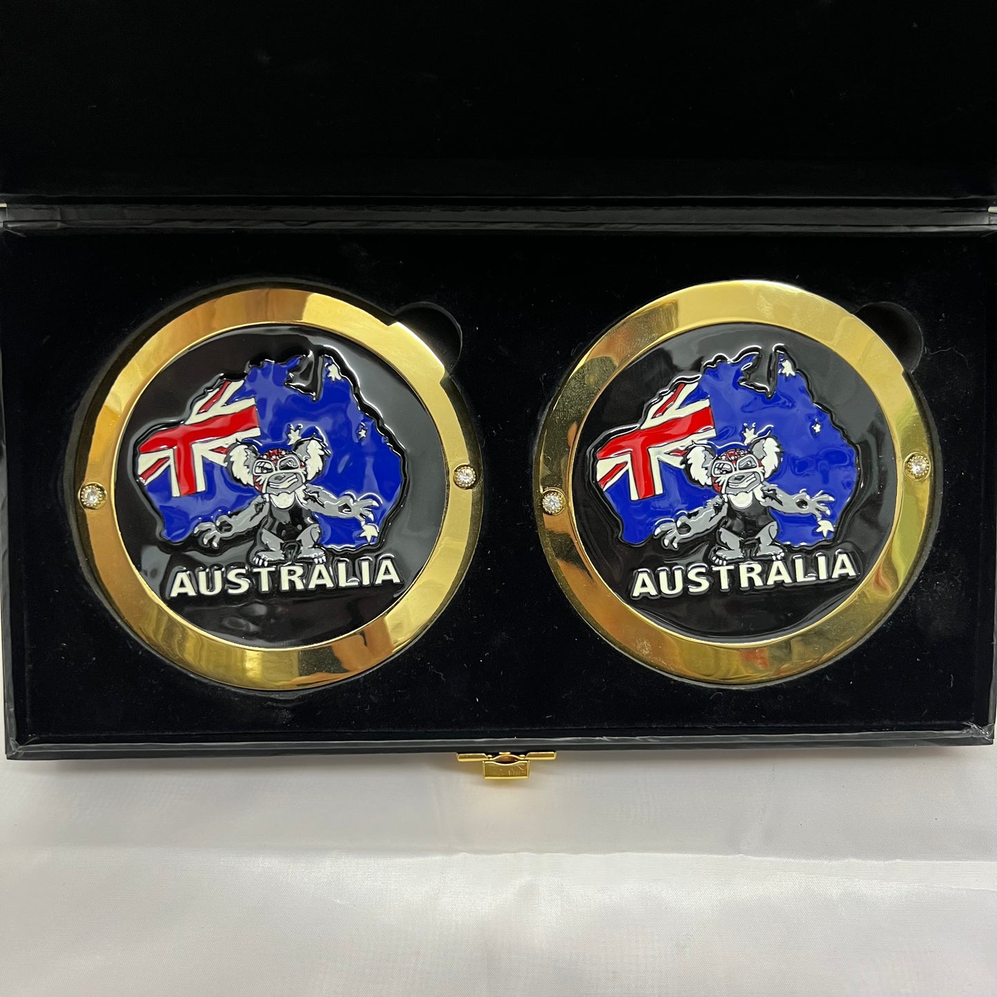 WWE Australia Side Plates WWE Shop Authentic Official for Replica Belts