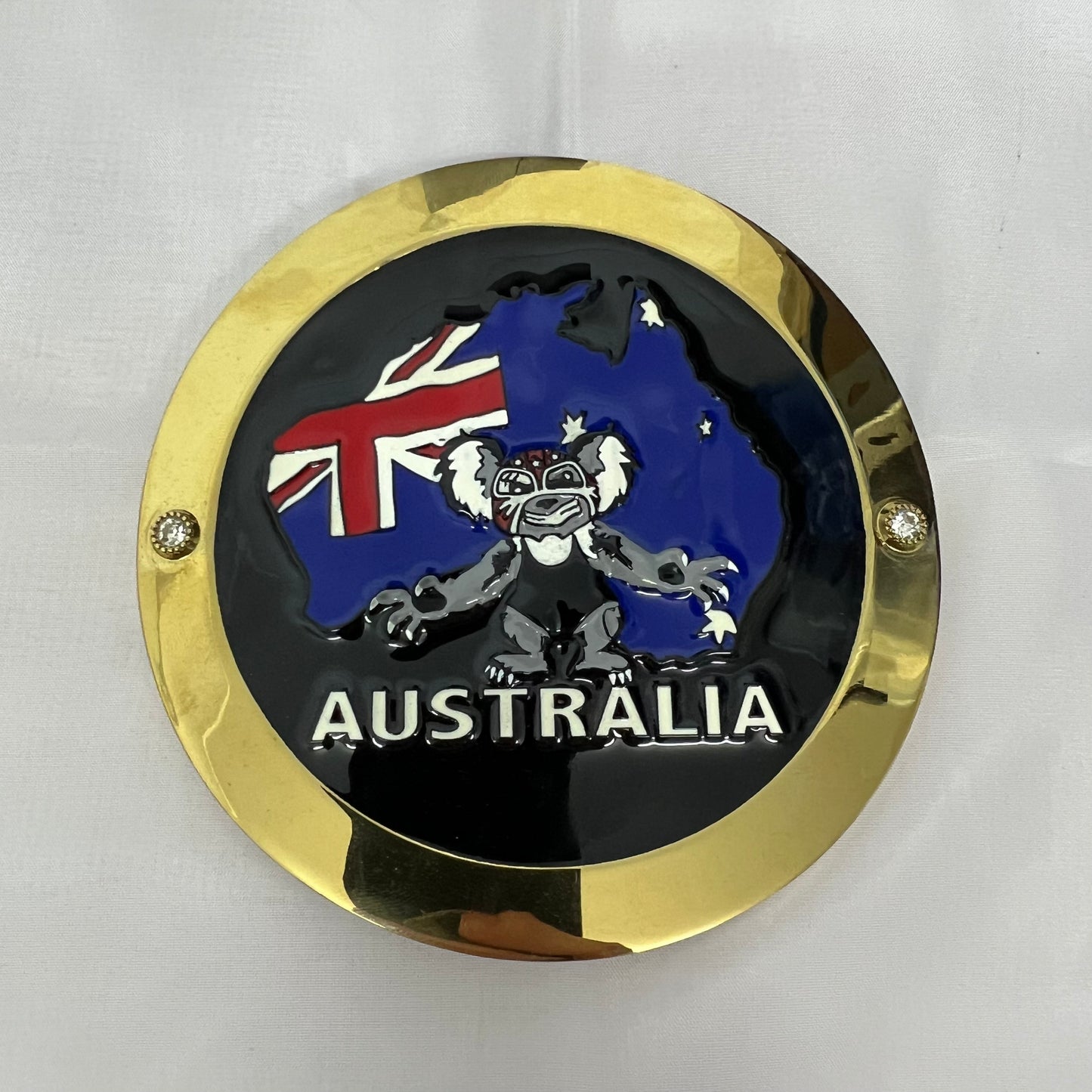 WWE Australia Side Plates WWE Shop Authentic Official for Replica Belts