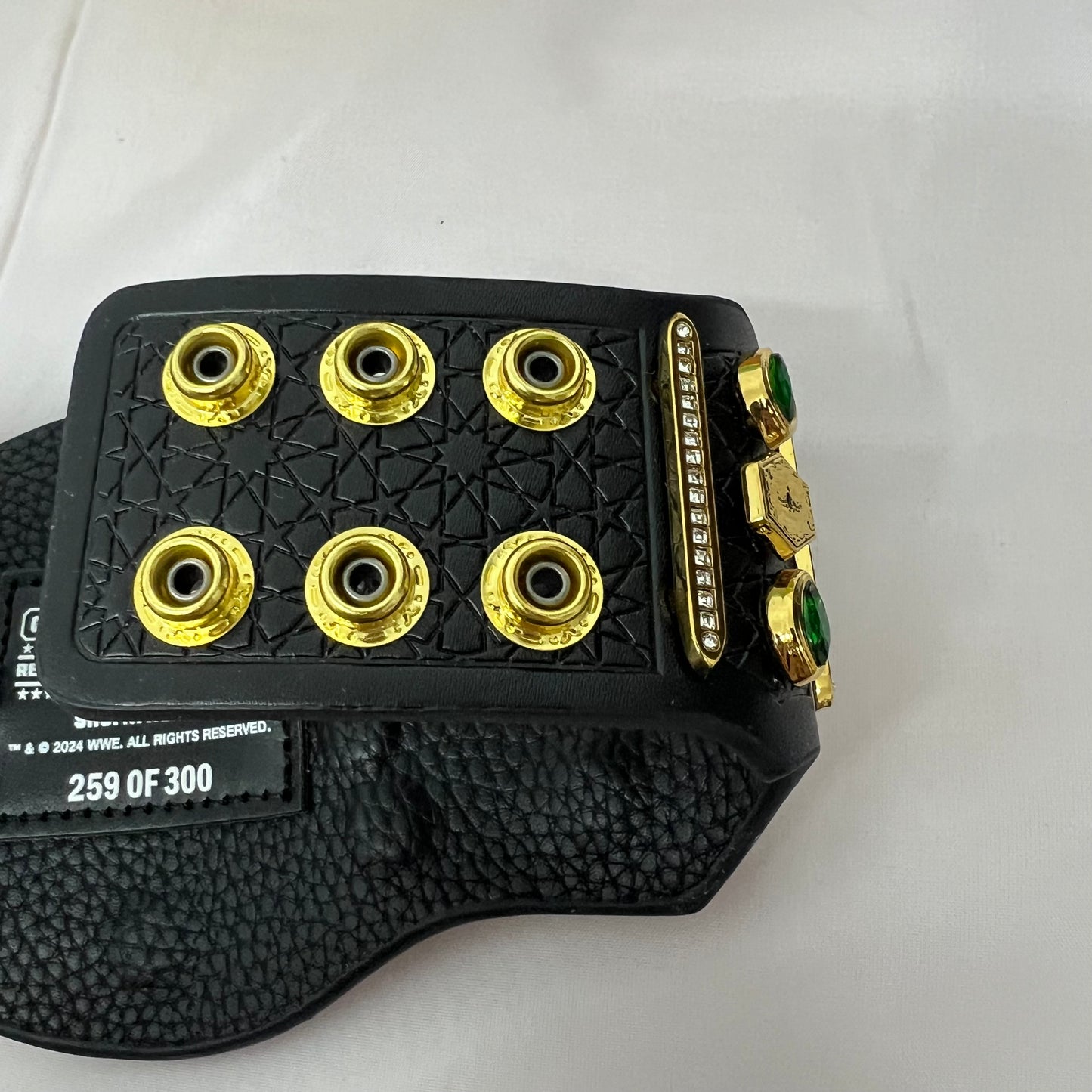 WWE Crown Jewel 1 of 300 Mini Replica Title Belt WWE Shop Authentic Official
