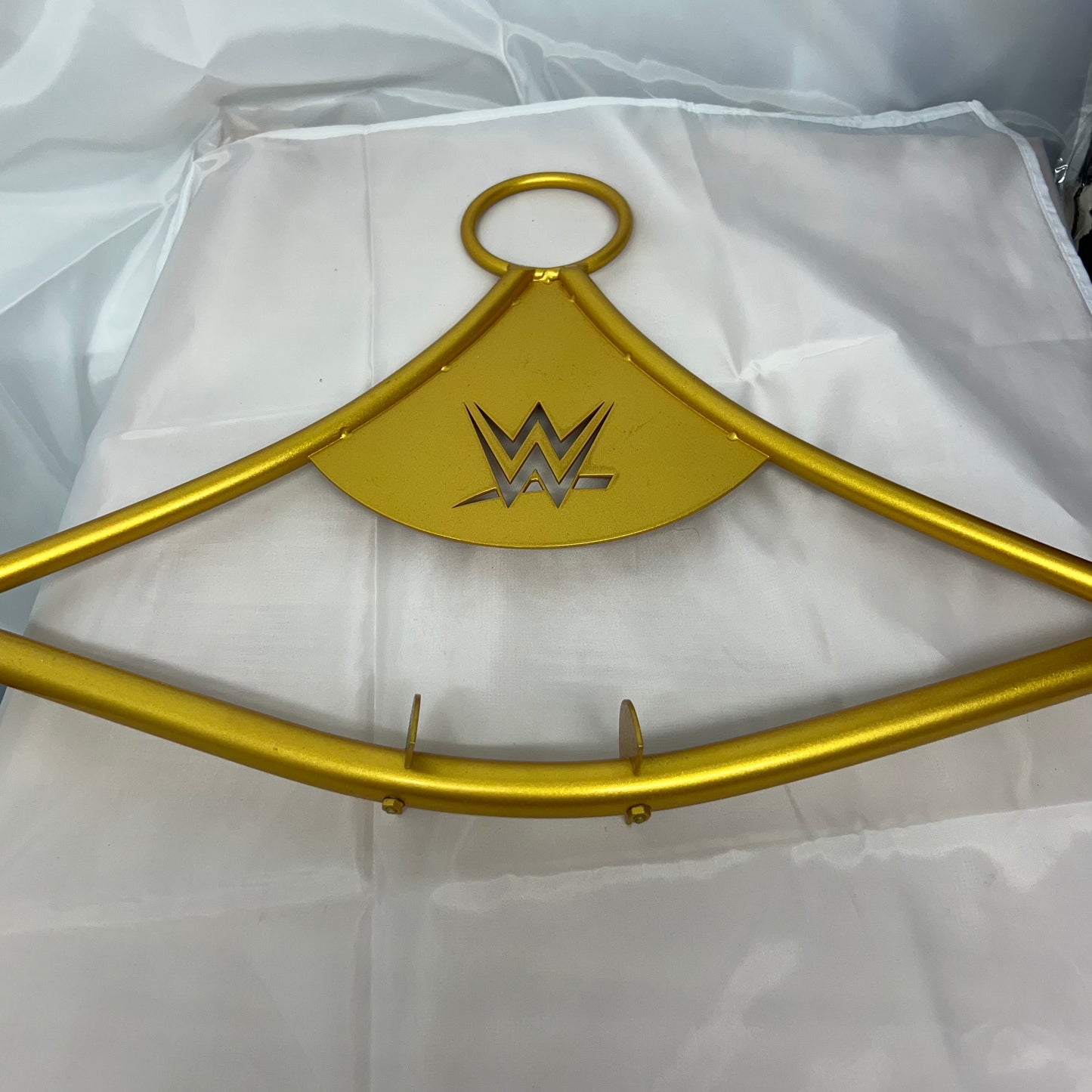 Official WWE Authentic Replica Championship Title Belt Hanger With Velvet Bag