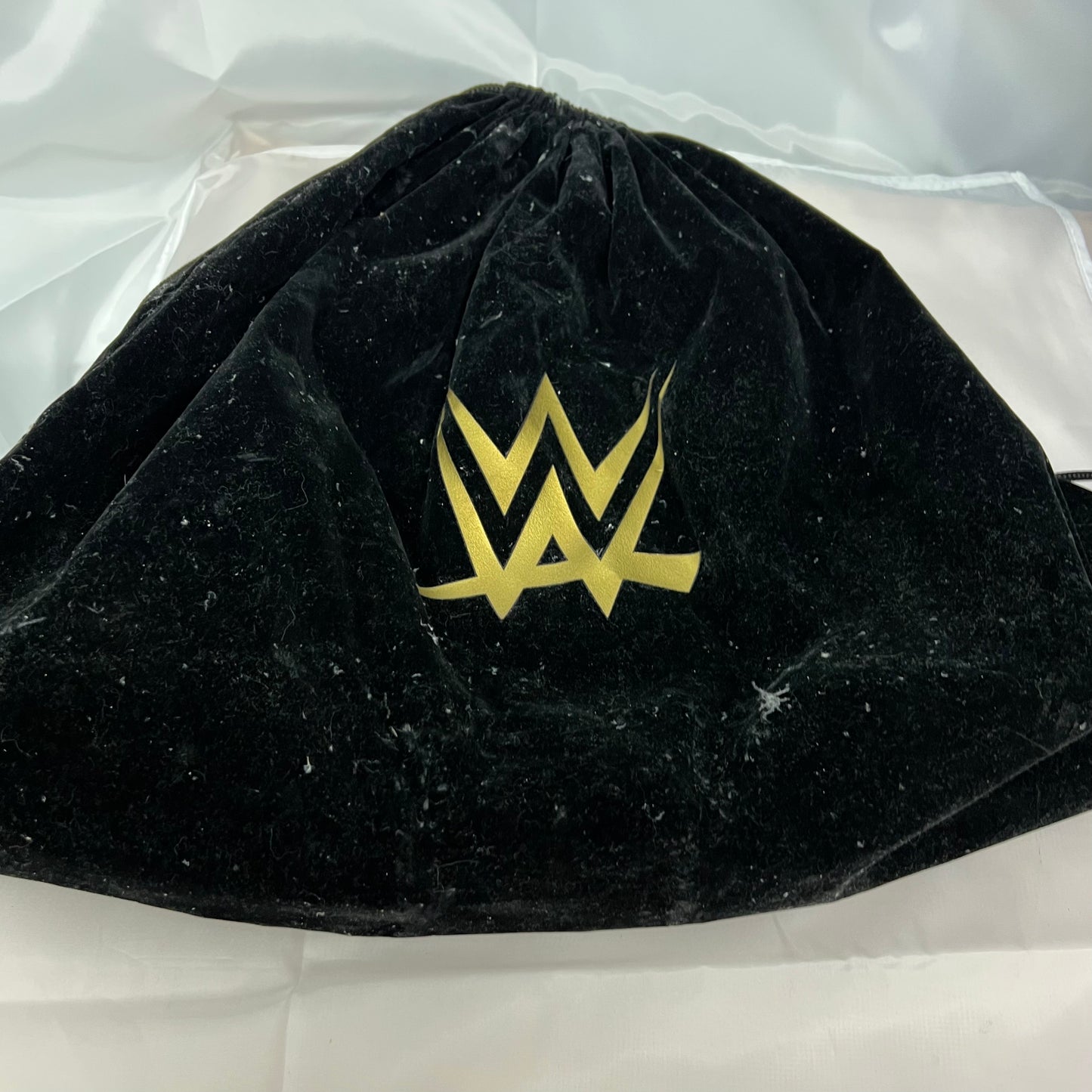 Official WWE Authentic Replica Championship Title Belt Hanger With Velvet Bag