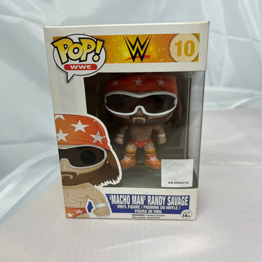 Macho Man Randy Savage WWE Pop Vinyl 10 Collectable Figure